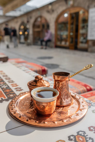 قهوه ترک مدیوم رست خوش عطر مخصوص پابلوکافی آسیاب شده